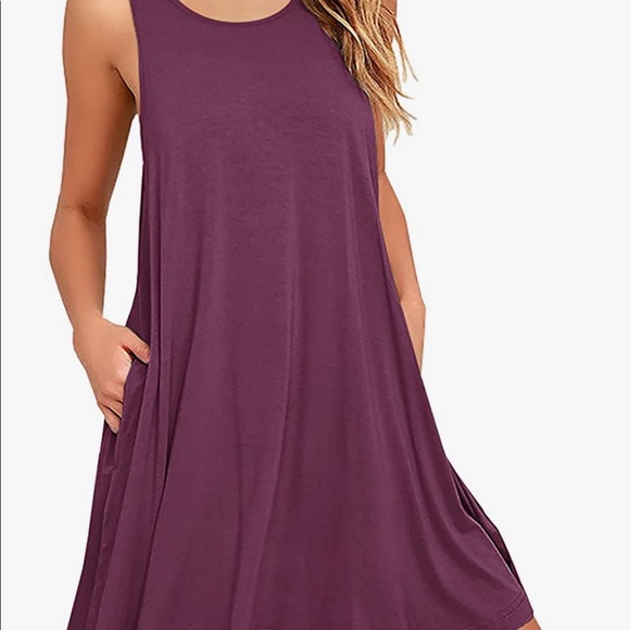 Swing Dress with Pockets - Picture 2 of 6